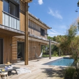 Construction d'une maison en bois à Anglet Chiberta