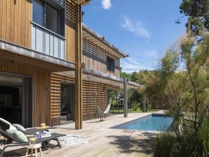 Construction d&#039;une maison en bois à Anglet Chiberta
