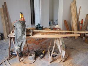 Work in progress : rénovation d&#039;un appartement à Biarritz Saint Charles