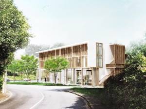 Construction de bureaux et commerces à Biarritz